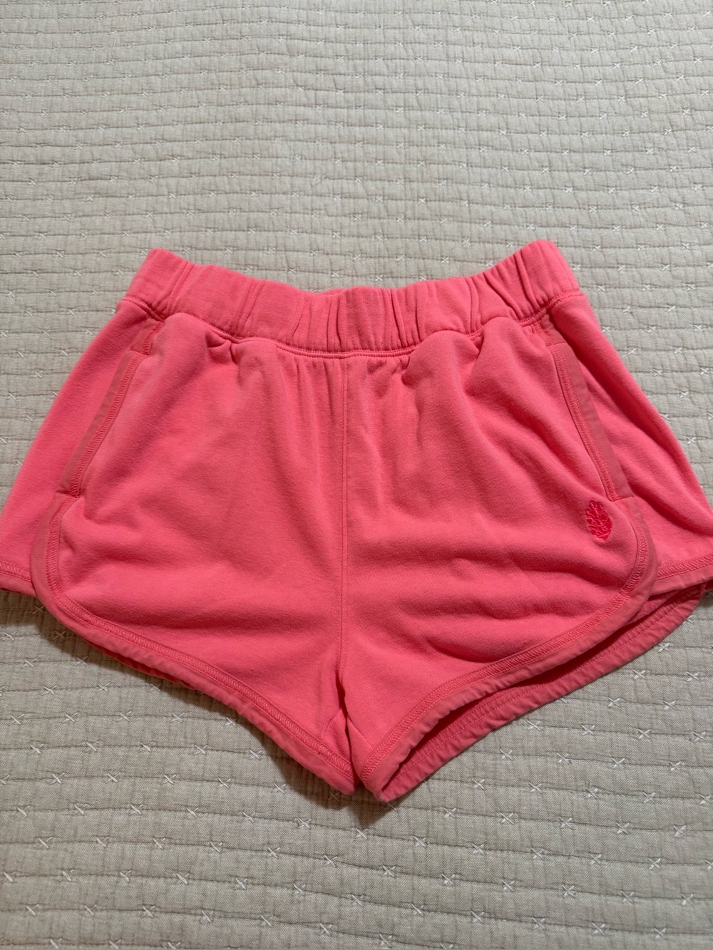 Free People Women’s Coral Pink Lounge Shorts
